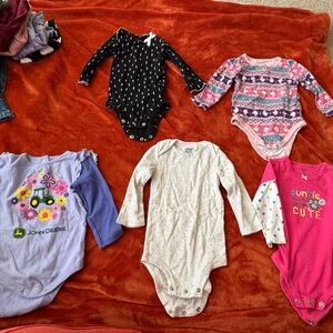 Colorful Baby Onesies Set